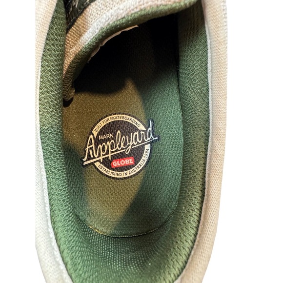 Globe Mark Appleyard Men Mahalo Hemp Low Top Lace Up Skate Shoes Tan Gum Sole 11 - Picture 3 of 7